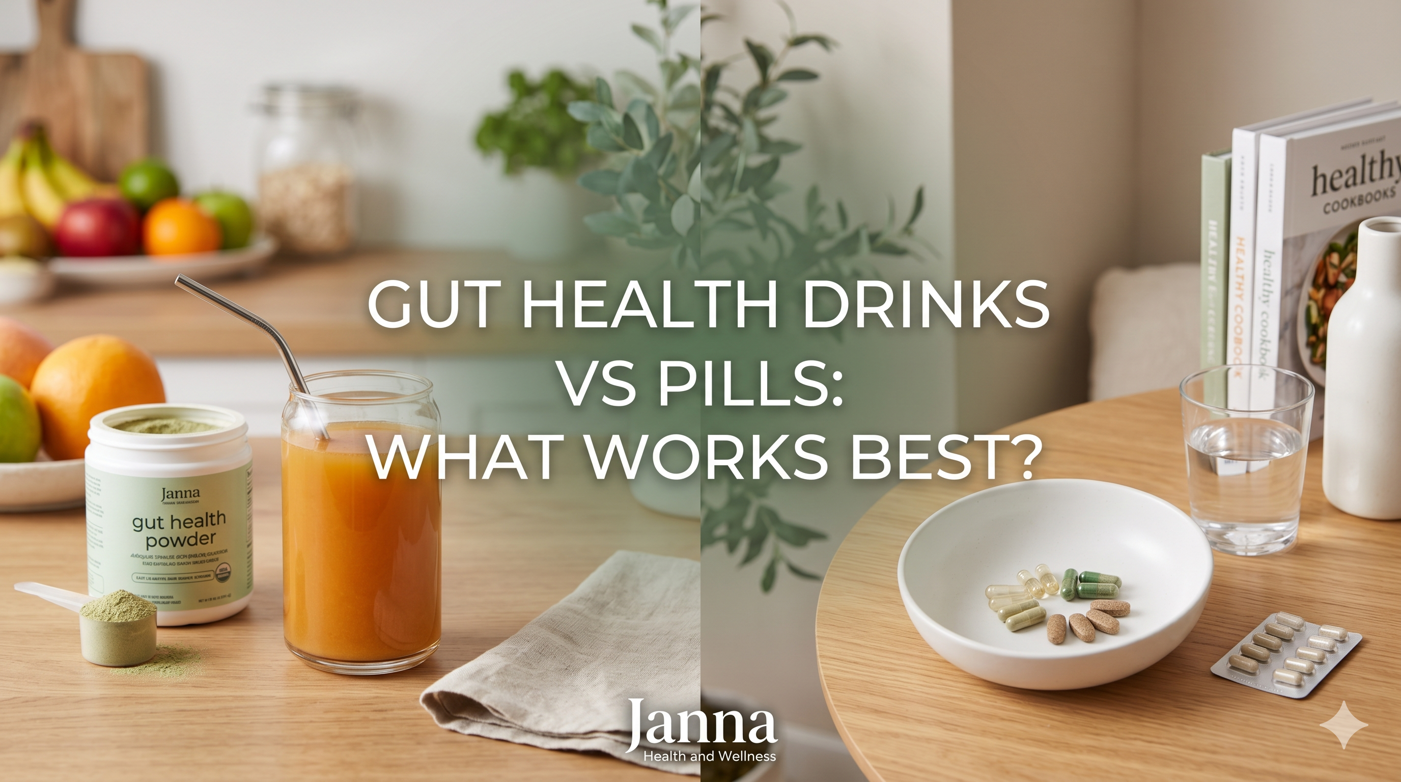 Gut Health Drinks vs Pills: What Works Best?