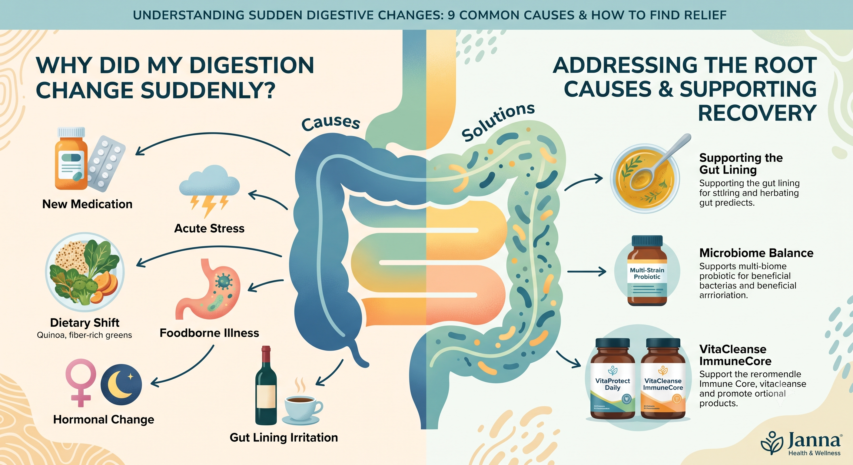 Why Your Digestion Changed Suddenly: 9 Real Causes (And What to Do)
