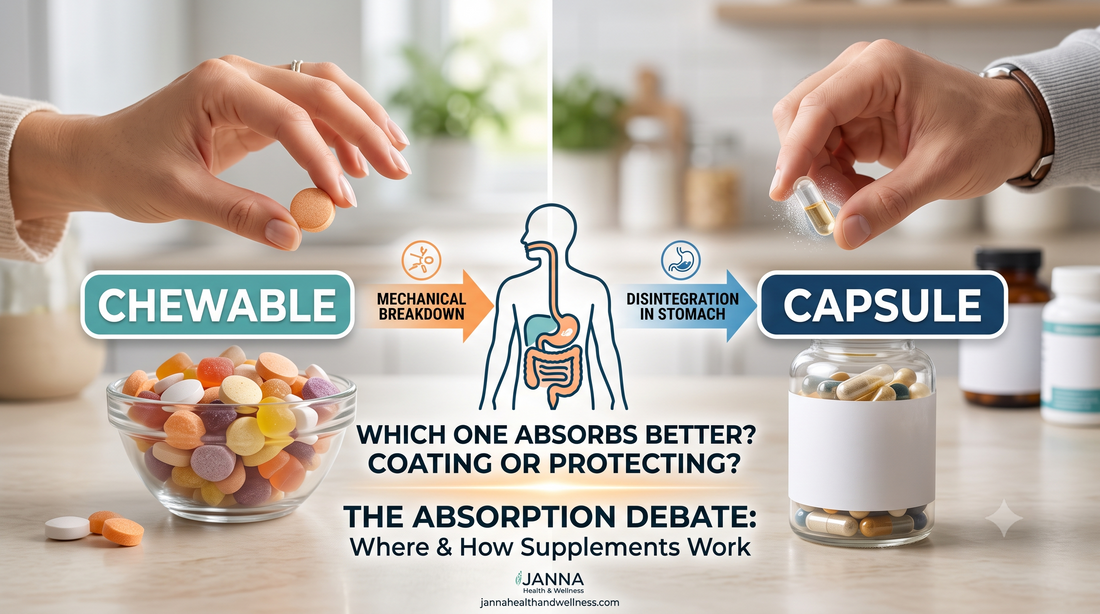 Chewable vs Capsule Supplements: Which One Absorbs Better?