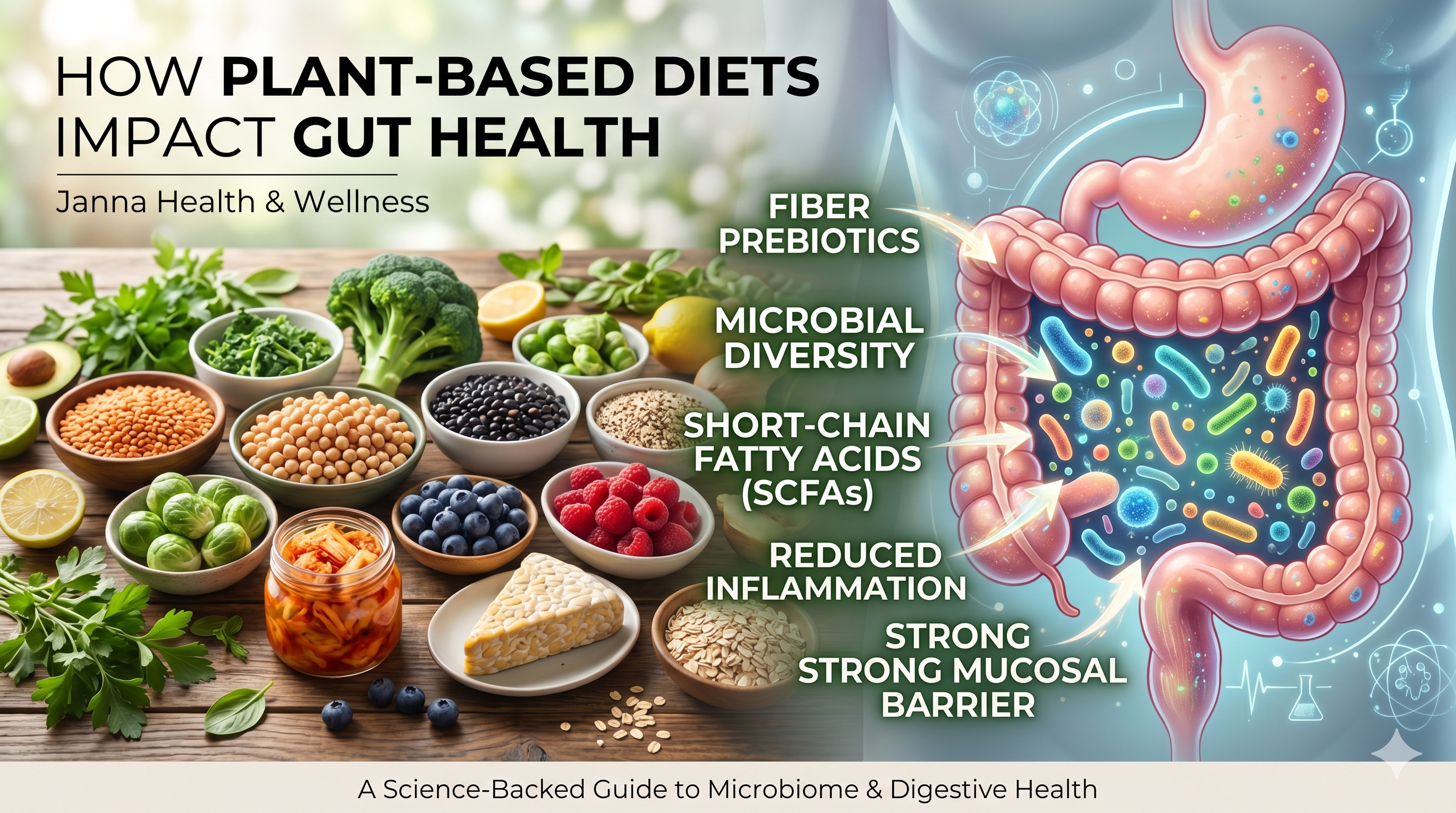 How Plant-Based Diets Impact Gut Health