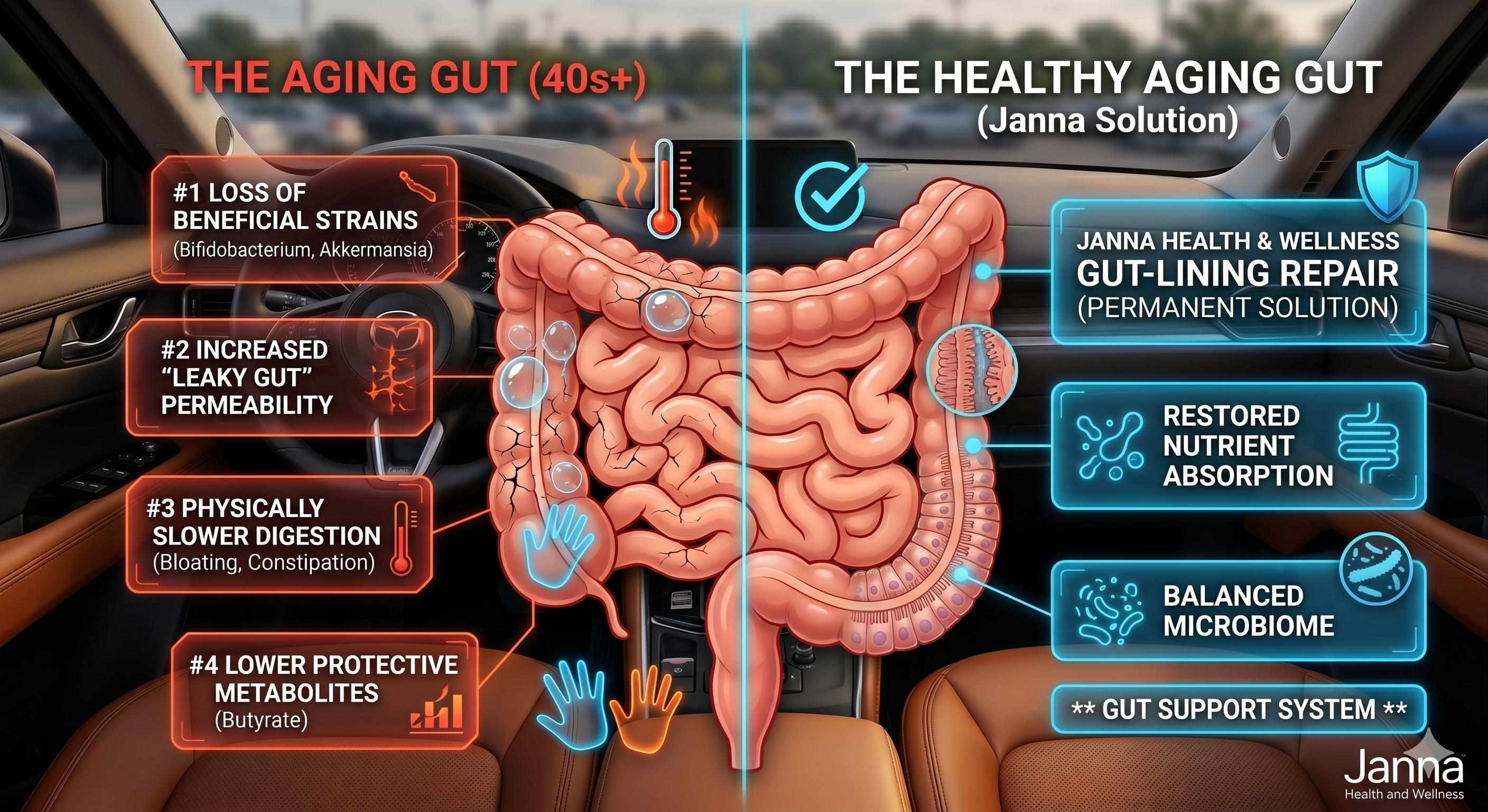 Why Gut Issues Get Worse With Age (And What You Can Actually Do About It)
