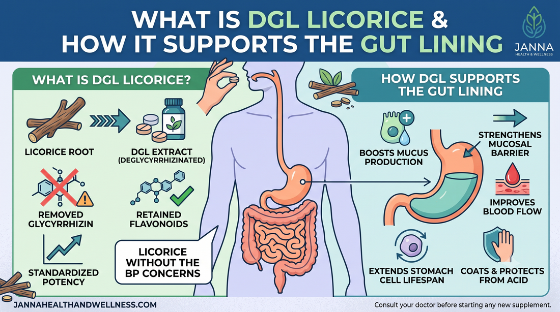 What Is DGL Licorice and How It Supports the Gut Lining