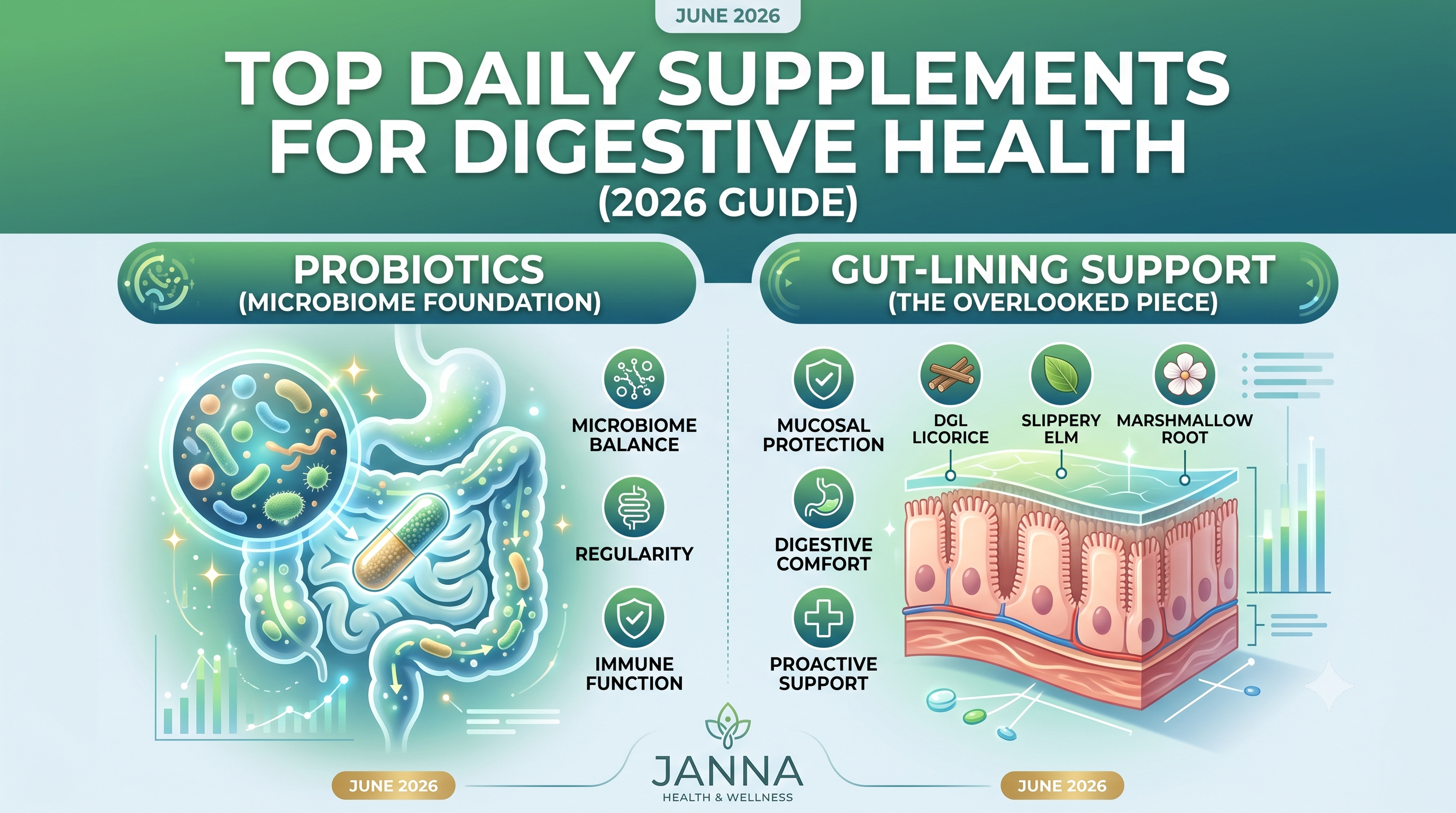 Top Daily Supplements for Digestive Health