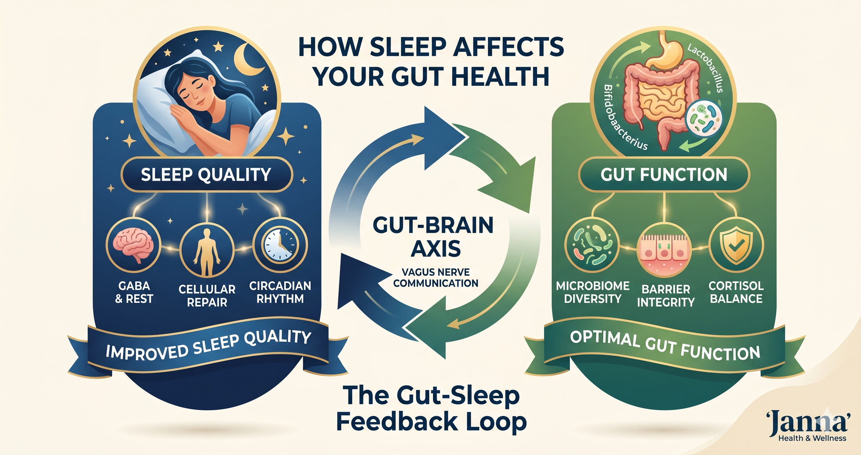 How Sleep Affects Your Gut Health