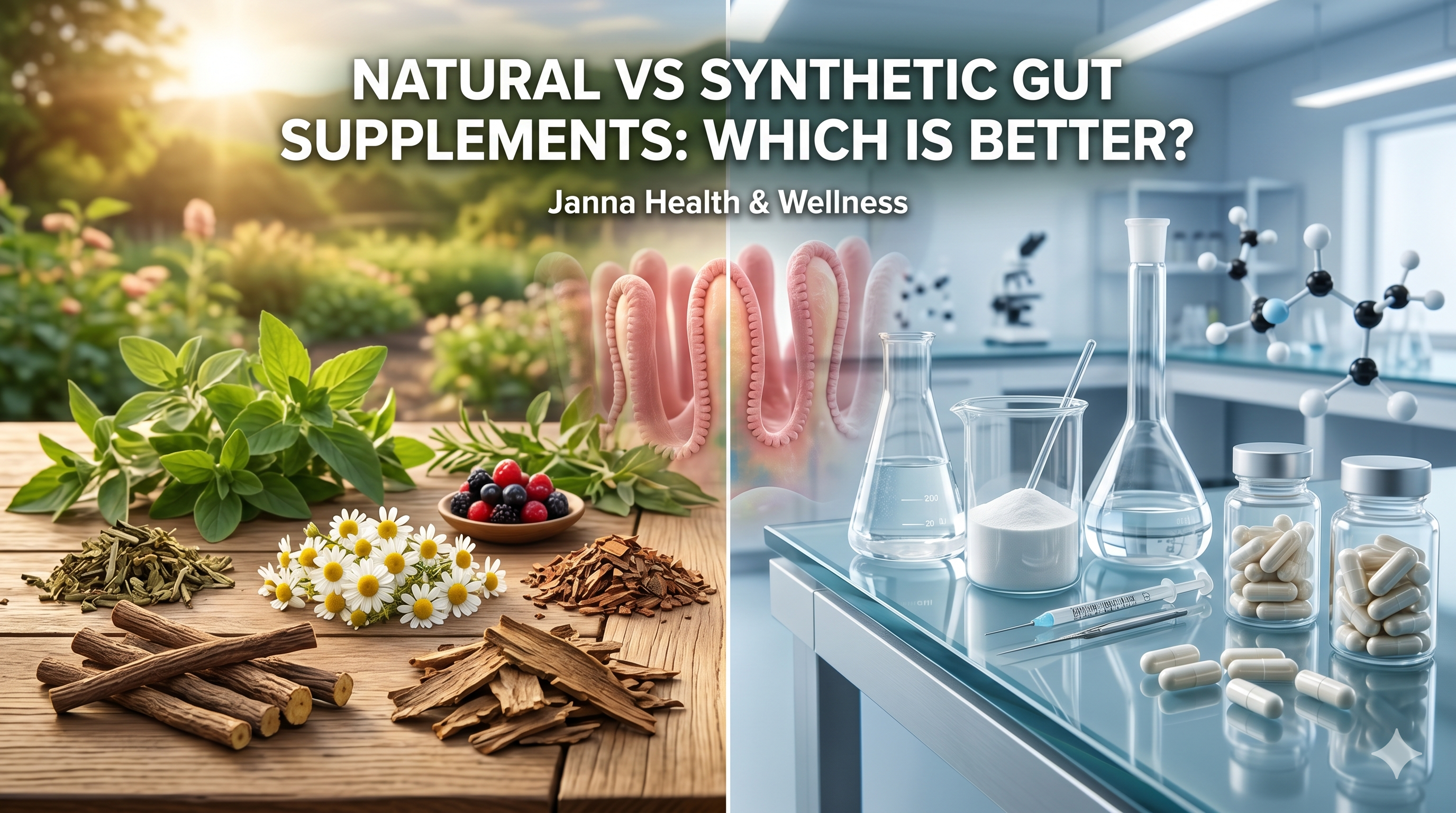 Natural vs Synthetic Gut Supplements: Which Is Better?
