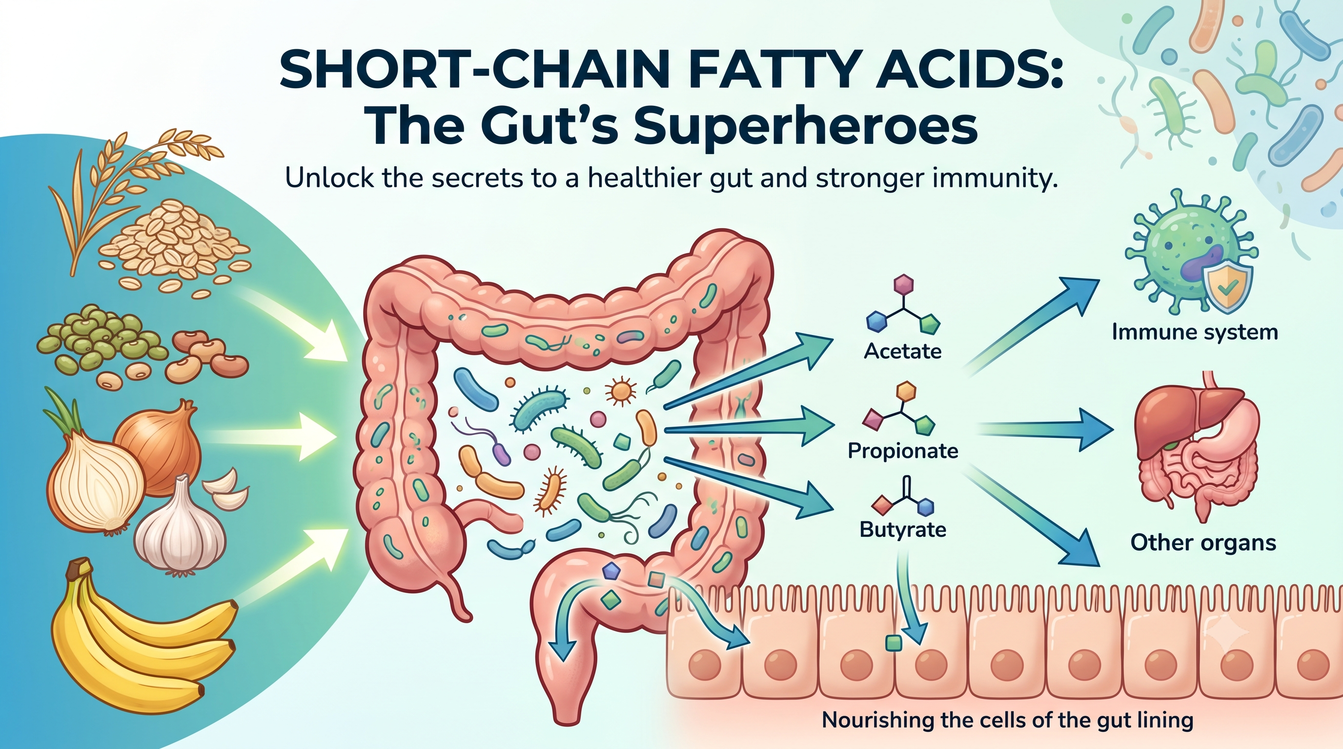 What Are Short-Chain Fatty Acids and Why Your Gut Needs Them