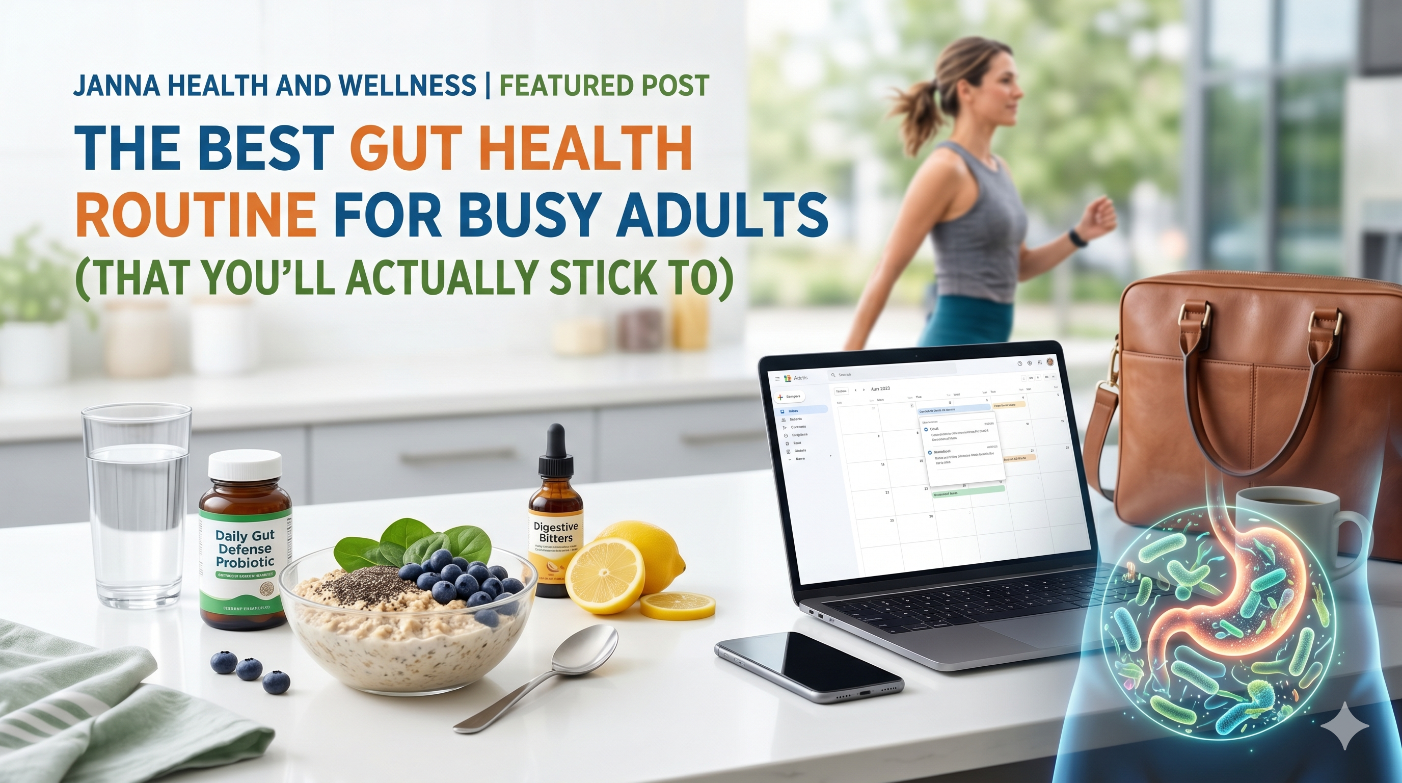 The Best Gut Health Routine for Busy Adults (That You’ll Actually Stick To)