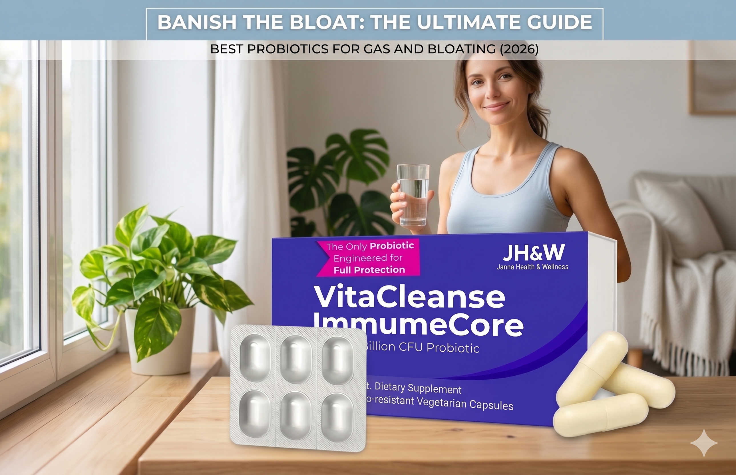 Best Probiotics for Bloating and Gas (2026): A Deep Dive Into What Actually Works