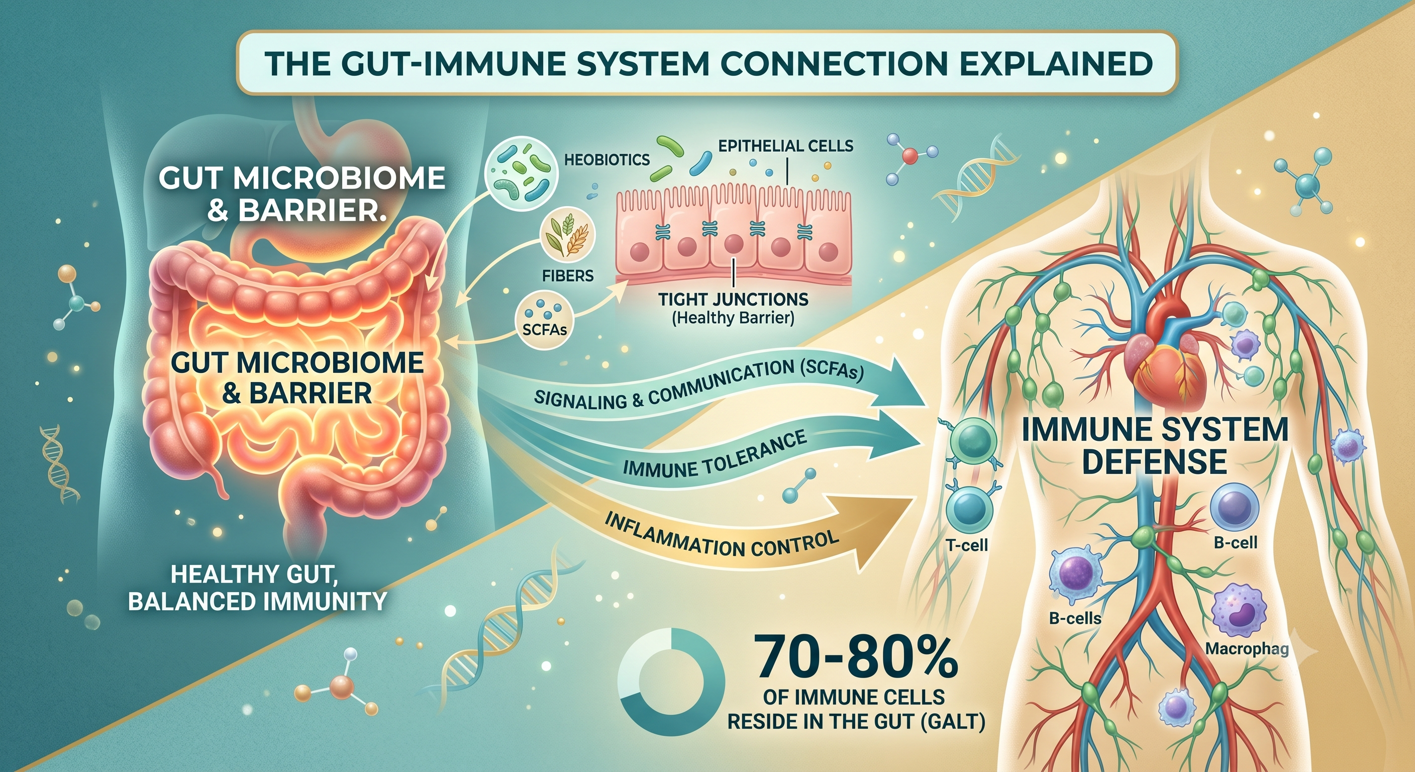 The Gut-Immune System Connection: The Ultimate Guide to Whole-Body Health