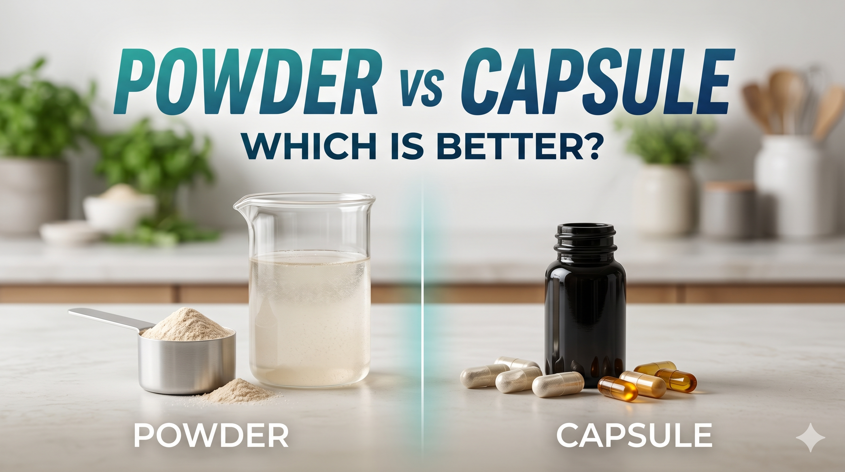 Powder vs Capsule Supplements: Which Is Better?