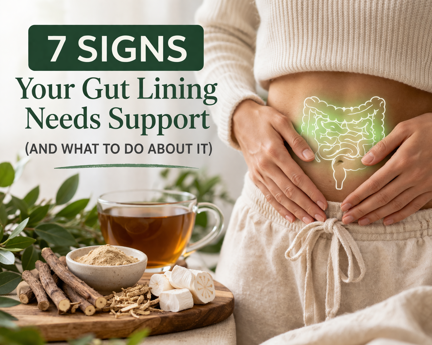 7 Signs Your Gut Lining Needs Support (And What to Do About It)