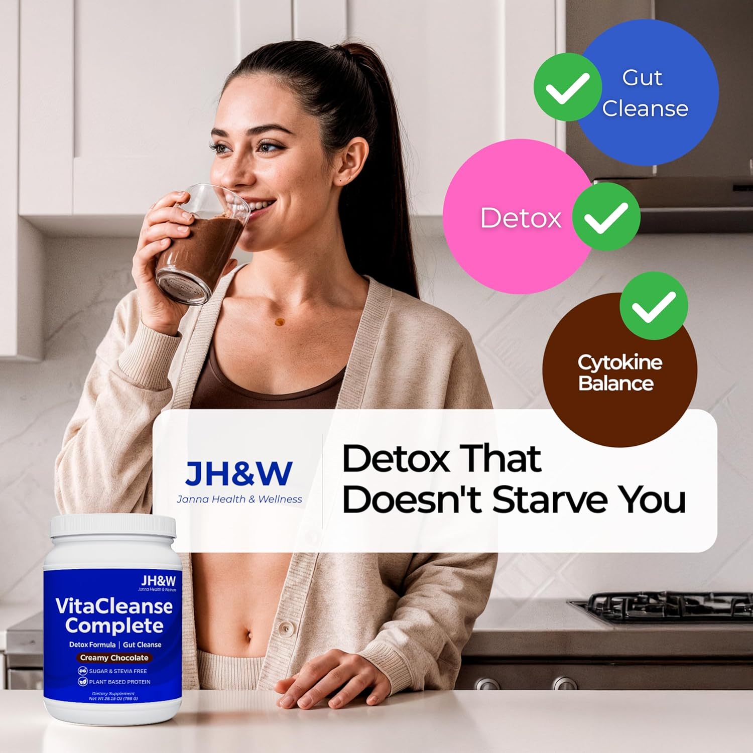 Premium Gut Cleanse with Turmeric and Pomegranate image 2